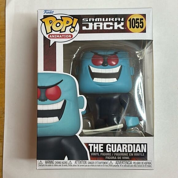 NIB Funko Pop Animation #1055 The Guardian Samurai Jack Collectible Vinyl Figure - Picture 1 of 5